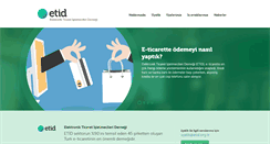Desktop Screenshot of etid.org.tr